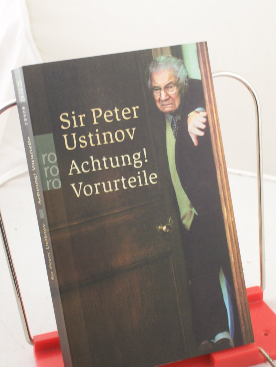 Product image 1 of the product “Achtung! Vorurteile / Sir Peter Ustinov. Nach Gesprächen mit Harald Wieser und Jürgen Ritte ”