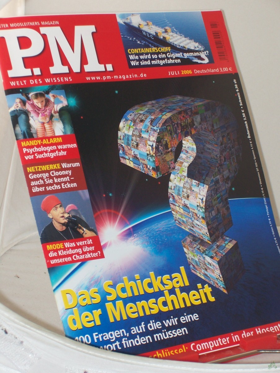 Artikelbild 1 des Artikels “7/2006, Das Schicksal der Menschheit “