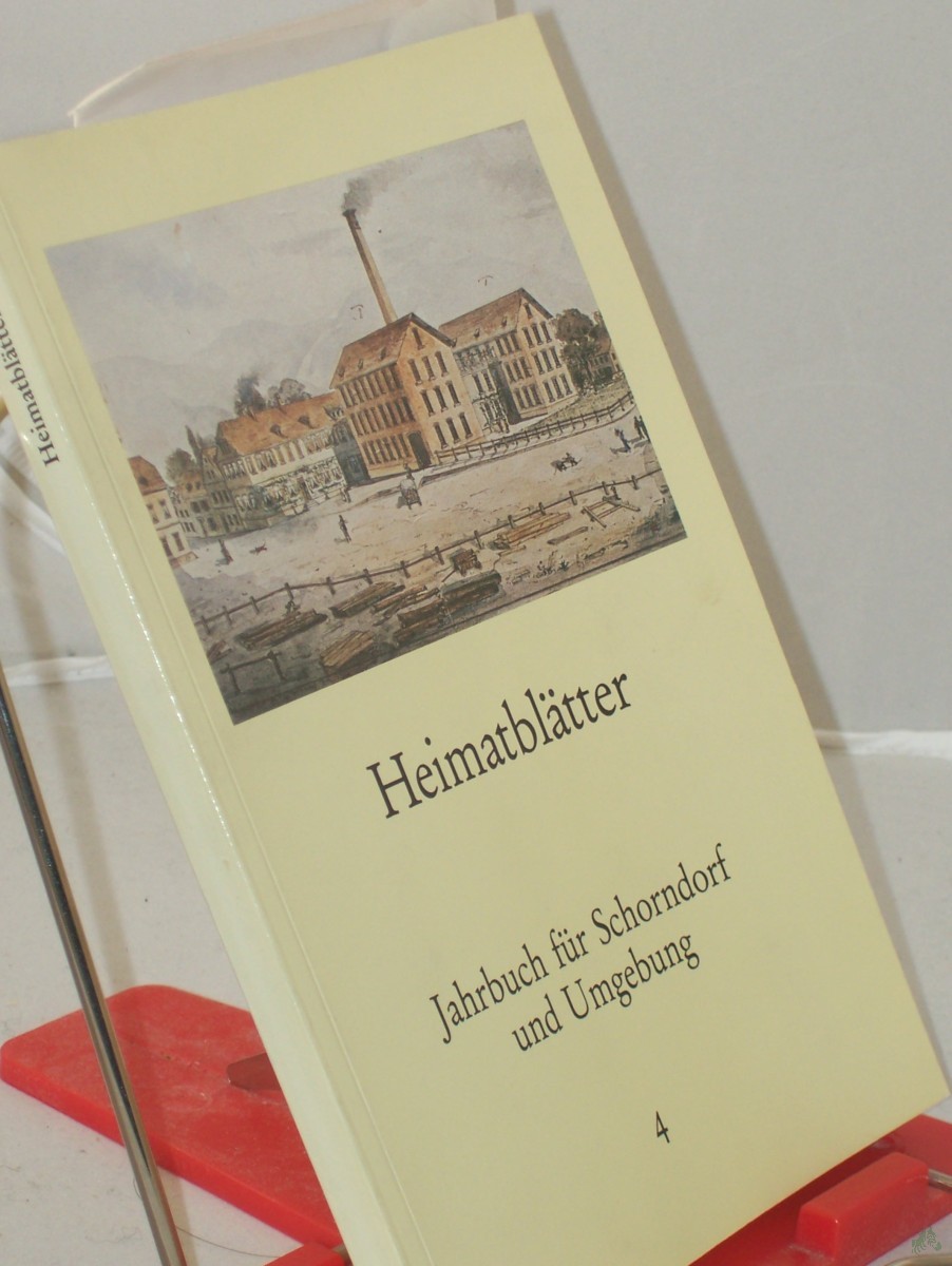 Artikelbild 1 des Artikels “Heimatblätter, Band 4, 1986 “