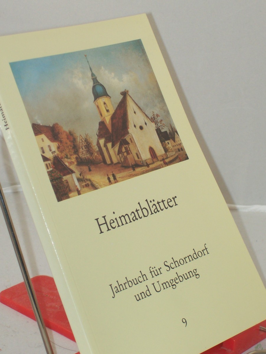 Artikelbild 1 des Artikels “Heimatblätter, Band 9, 1992 “