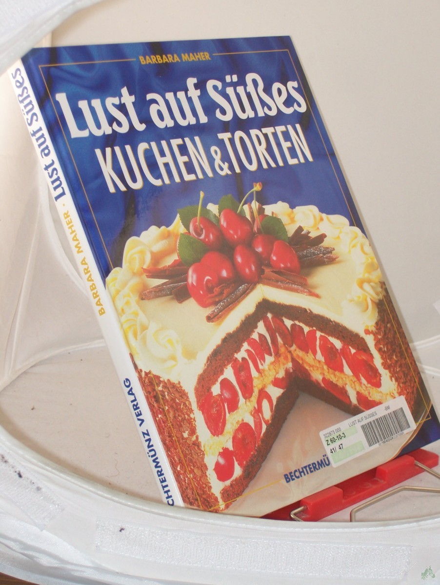 Artikelbild 1 des Artikels “Lust auf Süßes : Kuchen und Torten / Barbara Maher. Fotogr. von Dave King. Ins Dt. übertr. von Isolde Bräckle... Red. Bearb.: Isolde Bräckle “