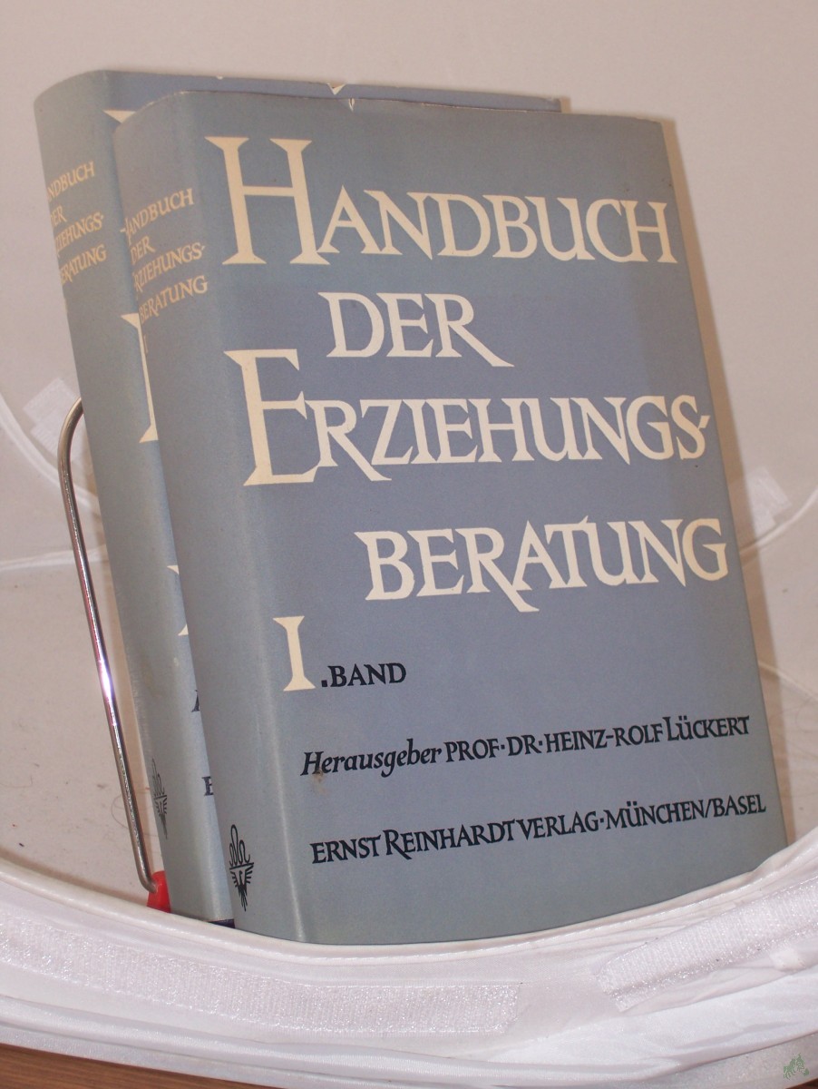 Artikelbild 1 des Artikels “Handbuch der Erziehungsberatung /2 Bände, Unter Mitarb. von... hrsg. von Heinz-Rolf Lückert “