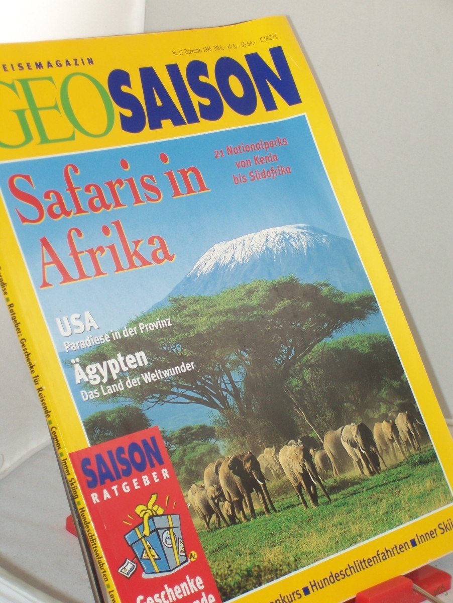Artikelbild 1 des Artikels “12/1996, Safaris in Afrika “