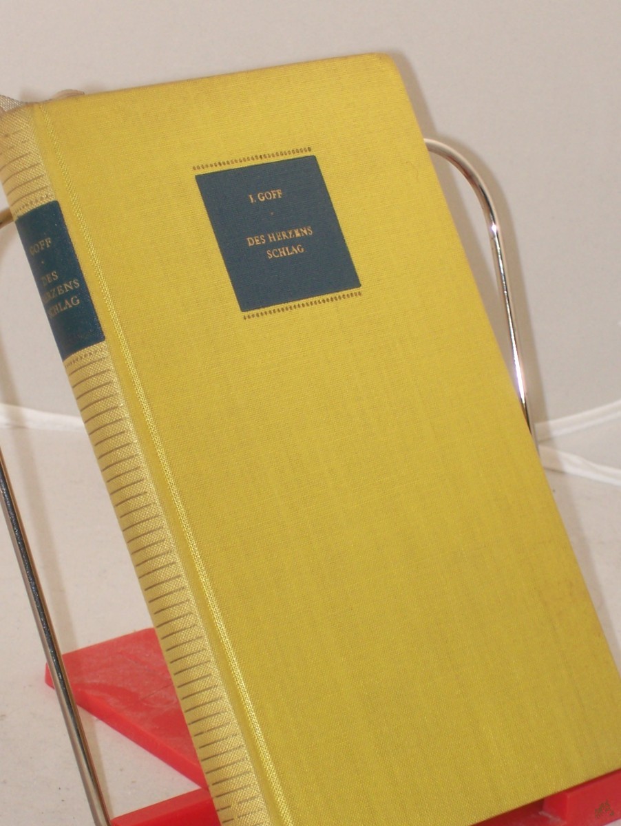 Product image 1 of the product “Des Herzens Schlag / Inna Goff. Aus d. Russ. übers. von Dora Hofmeister ”