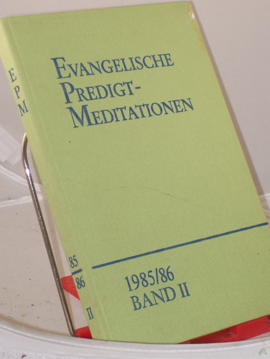 Product image 1 of the product “1985/86, revidierte Ordnung der Predigttexte, Reihe II, Band II 3. Sonntag nach Ostern bis Letzter Sonntag des Kirchenjahres ”
