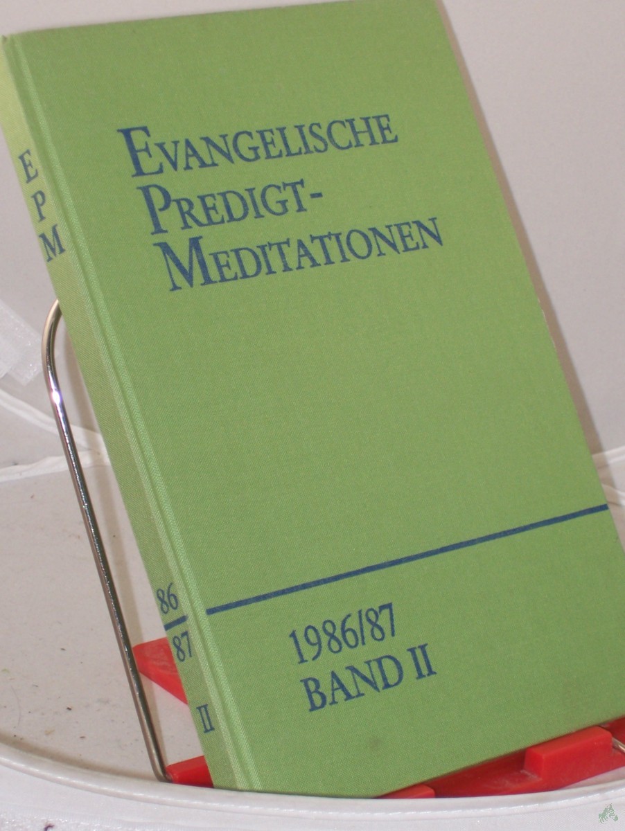 Product image 1 of the product “1986/87, reviedierte Ordnung der Predigttexte, Reihe III, Band II 3. Sonntag nach Ostern bis Letzter Sonntag des Kirchenjahres ”