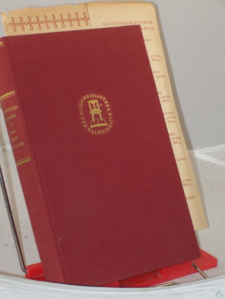 Artikelbild 1 des Artikels “Das Sinngedicht : Roman / Gottfried Keller “