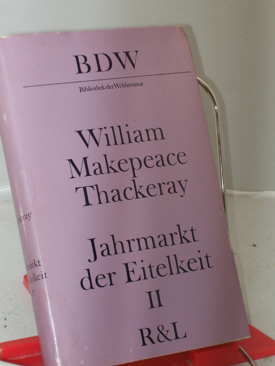 Artikelbild 1 des Artikels “[Vanity fair / dt.] Jahrmarkt der Eitelkeit. - Band 2 “