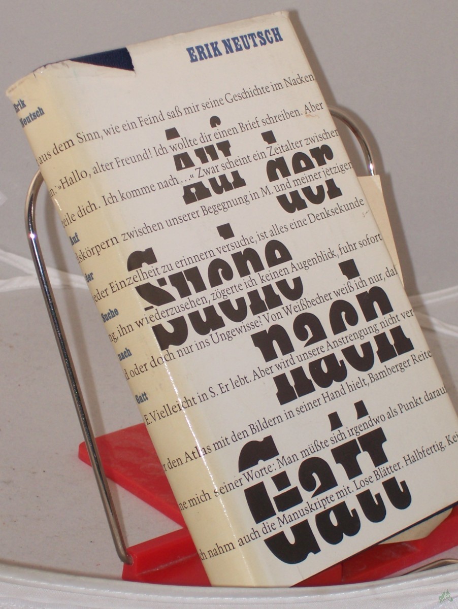 Product image 1 of the product “Auf der Suche nach Gatt : Roman / von Erik Neutsch ”