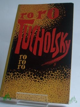 Artikelbild 1 des Artikels “Zwischen gestern und morgen : Eine Auswahl aus seinen Schriften u. Gedichten / Kurt Tucholsky. Hrsg. von Mary Gerold-Tucholsky “