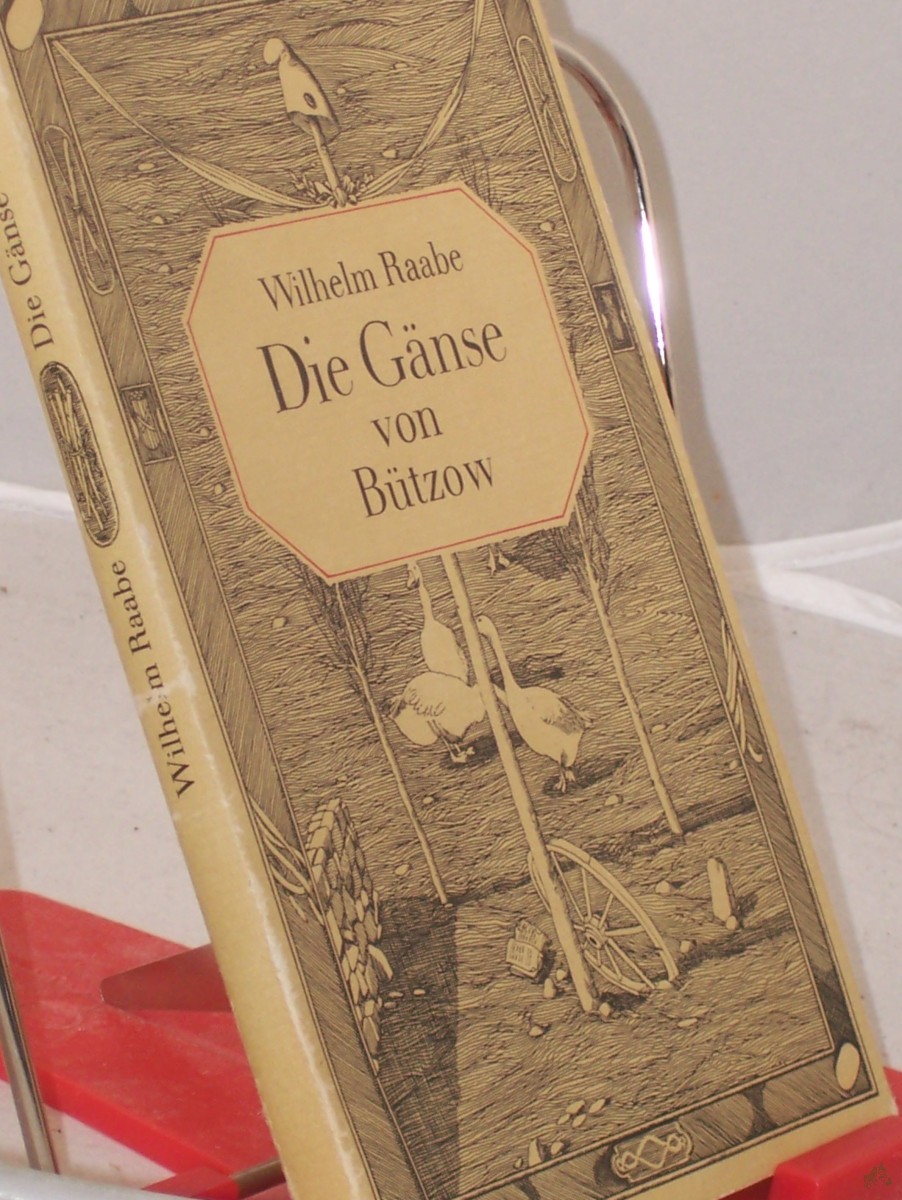 Artikelbild 1 des Artikels “Die Gänse von Bützow : Novelle / Wilhelm Raabe. Nachw. u. Anm. von Fritz Böttger. Illustrationen von Klaus Ensikat “