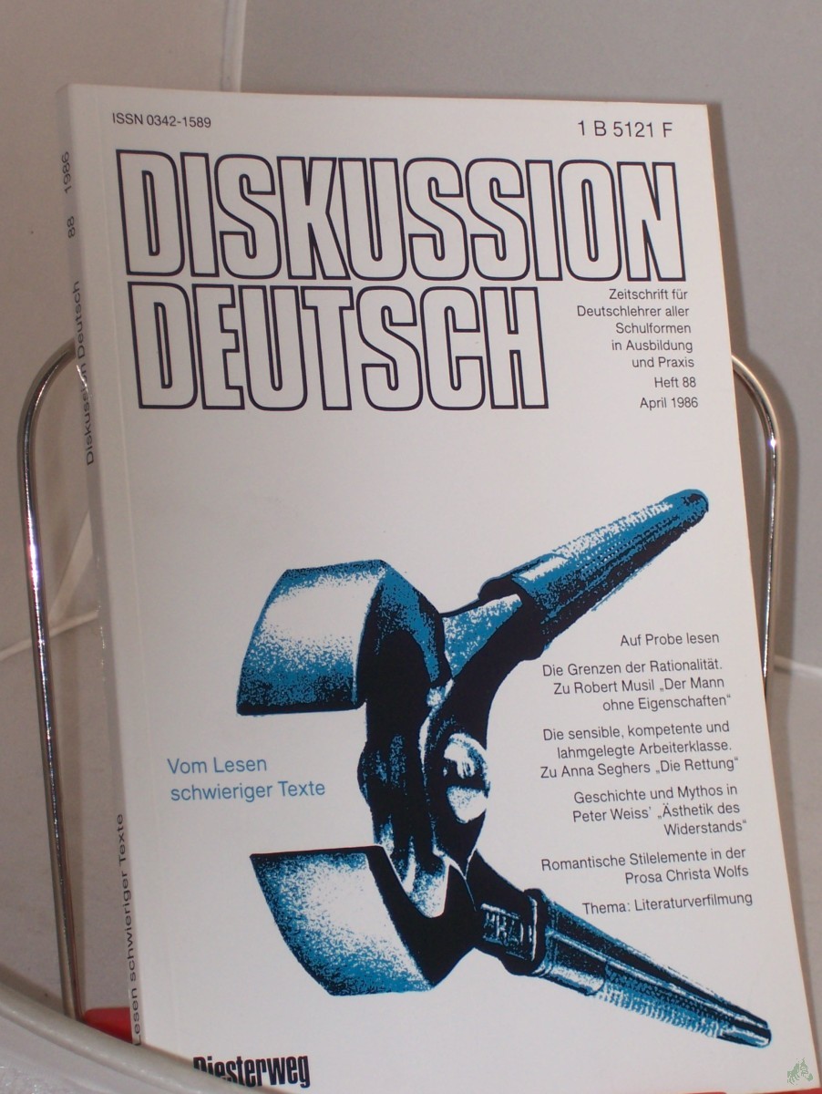 Product image 1 of the product “4/1986, Vom Lesen schwieriger Texte ”