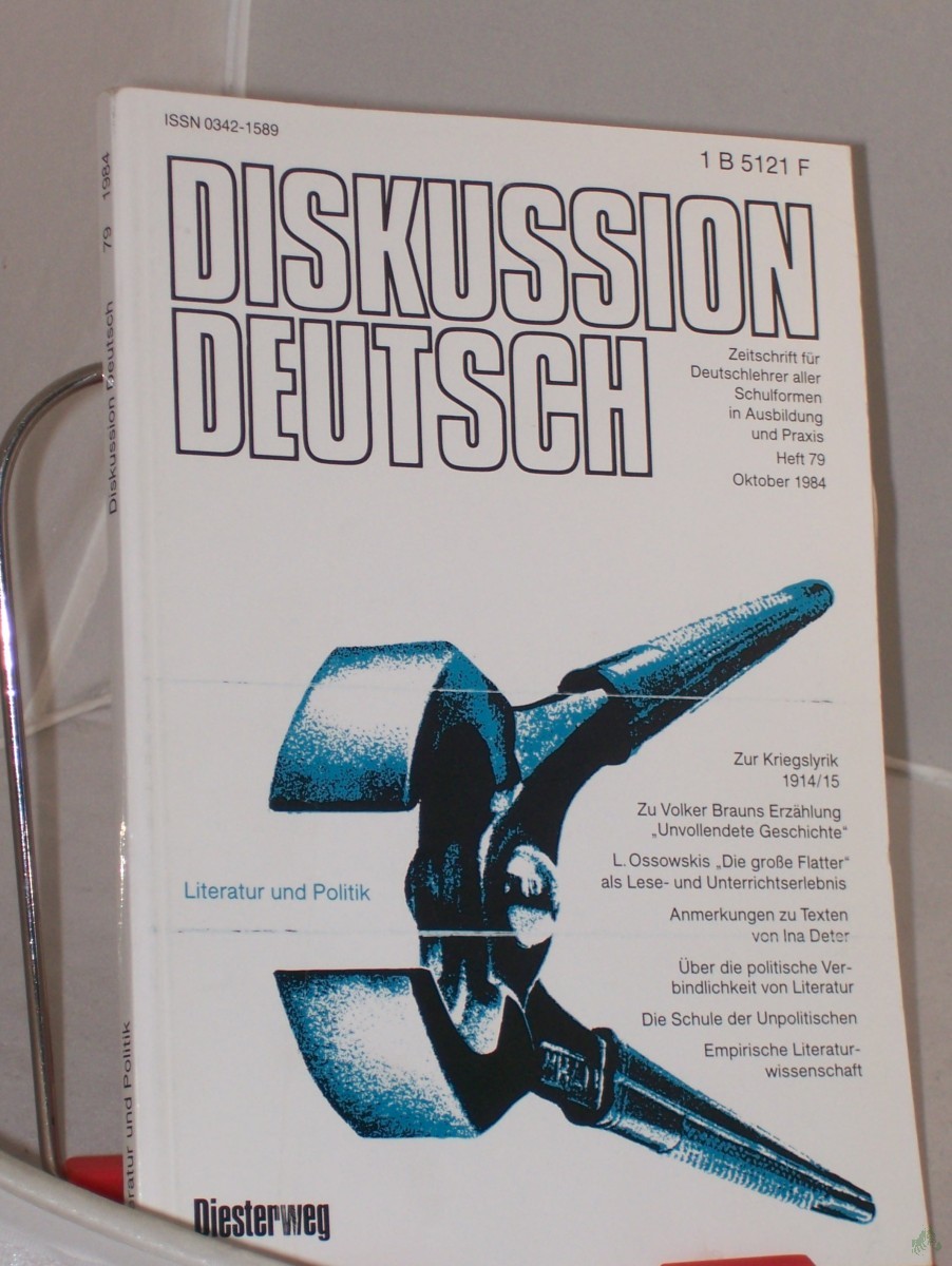 Product image 1 of the product “10/1984, Literatur und Politik ”