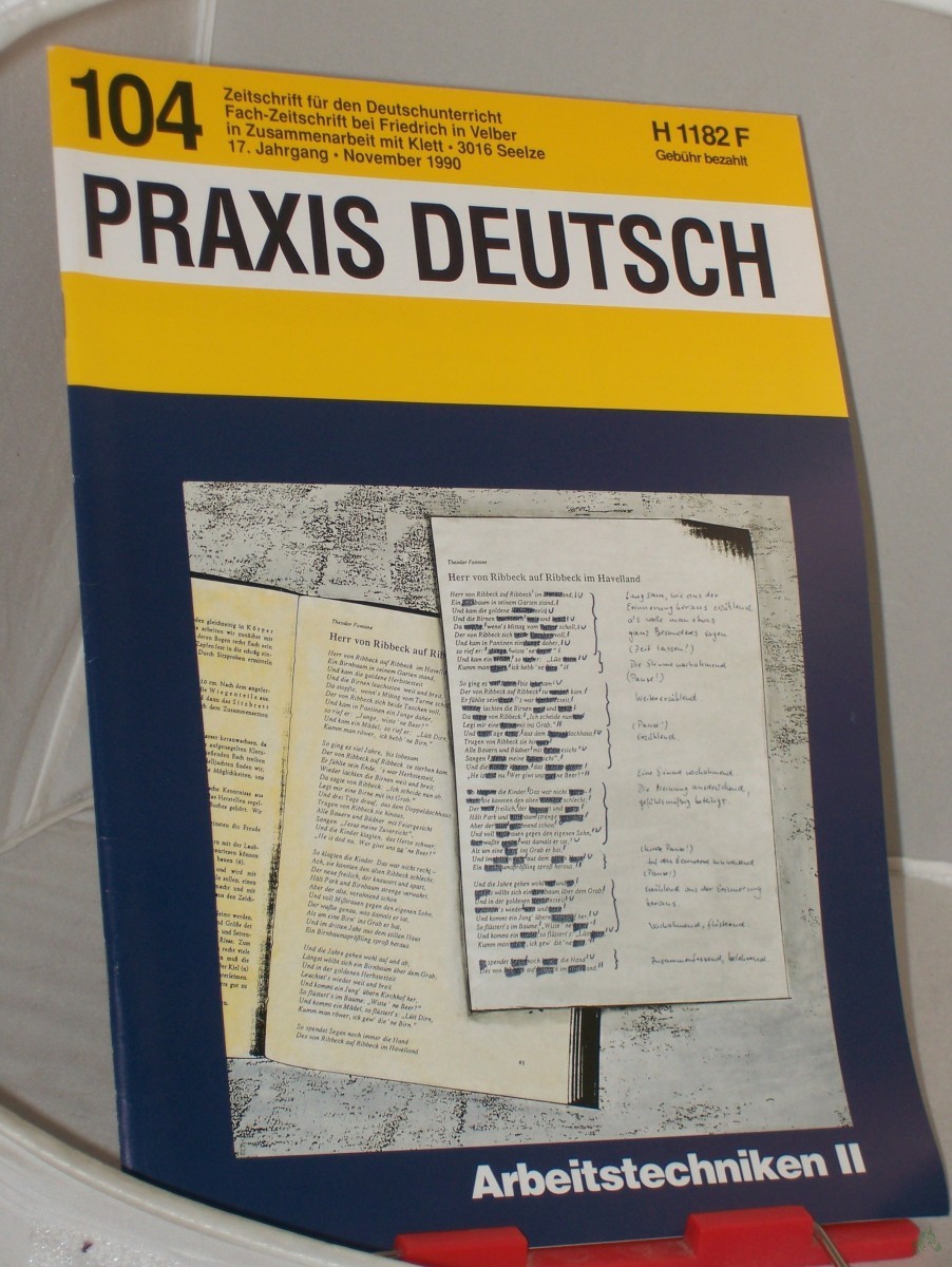 Artikelbild 1 des Artikels “11/1990, Arbeitstechniken II “