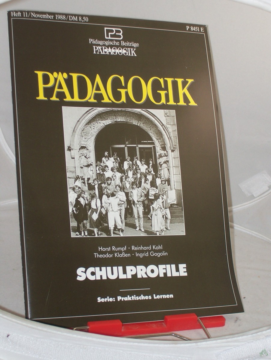 Artikelbild 1 des Artikels “11/1988, Schulprofile “