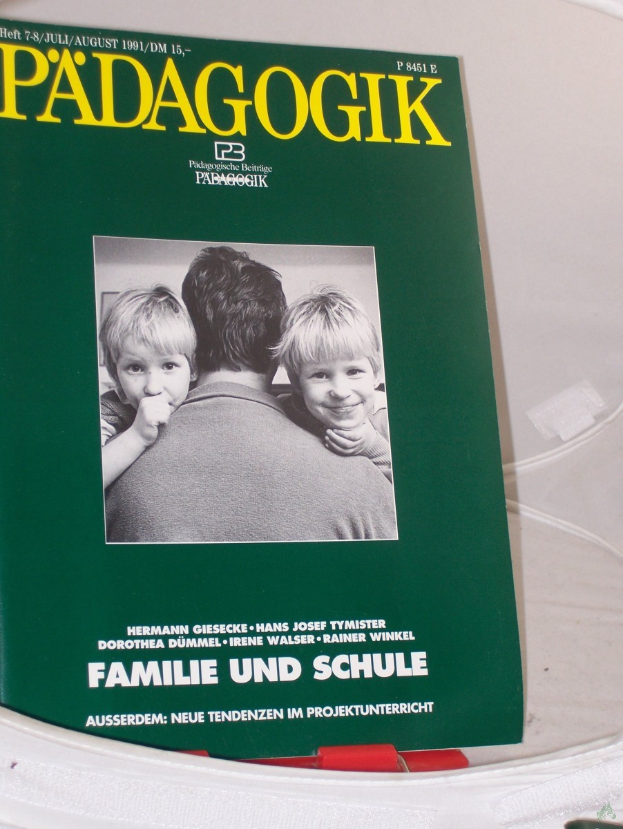 Product image 1 of the product “7-8/1991, Familie und Schule ”