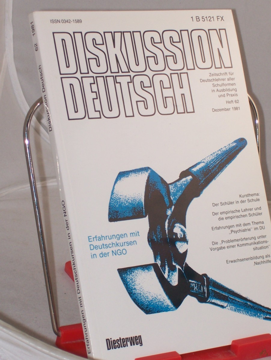 Product image 1 of the product “12/1981, Erfahrungen mit Deutschkursen in der NGO ”