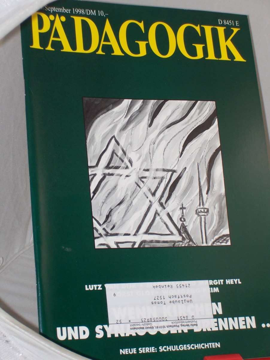Product image 1 of the product “9/1998, Wenn Kirchen und Synagogen brennen ”