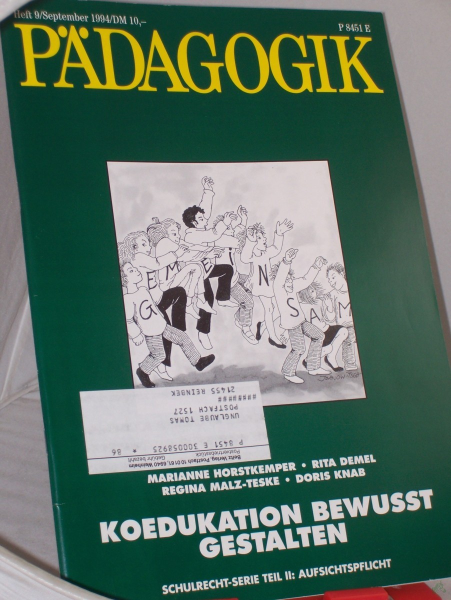 Product image 1 of the product “9/1994, Koeduktion bewusst gestalten ”