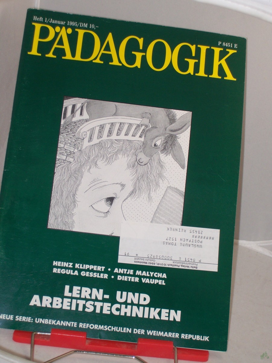 Artikelbild 1 des Artikels “1/1995, Lern- und Arbeitstechniken “