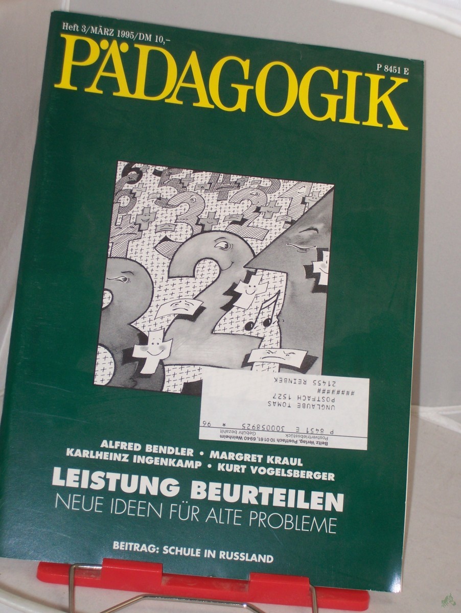 Artikelbild 1 des Artikels “3/1995, Leistung beurteilen “