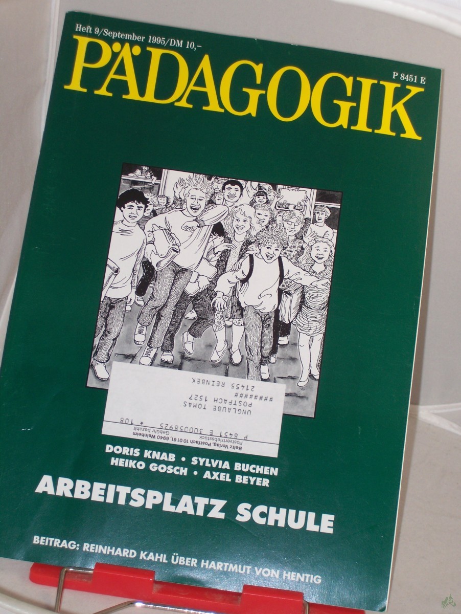 Product image 1 of the product “9/1995, Arbeitsplatz Schule ”
