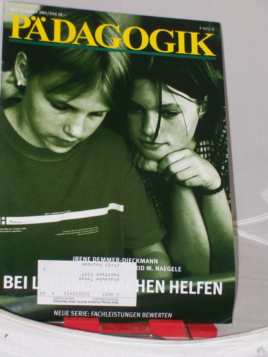 Artikelbild 1 des Artikels “1/2001, bei Lernschwachen helfen “