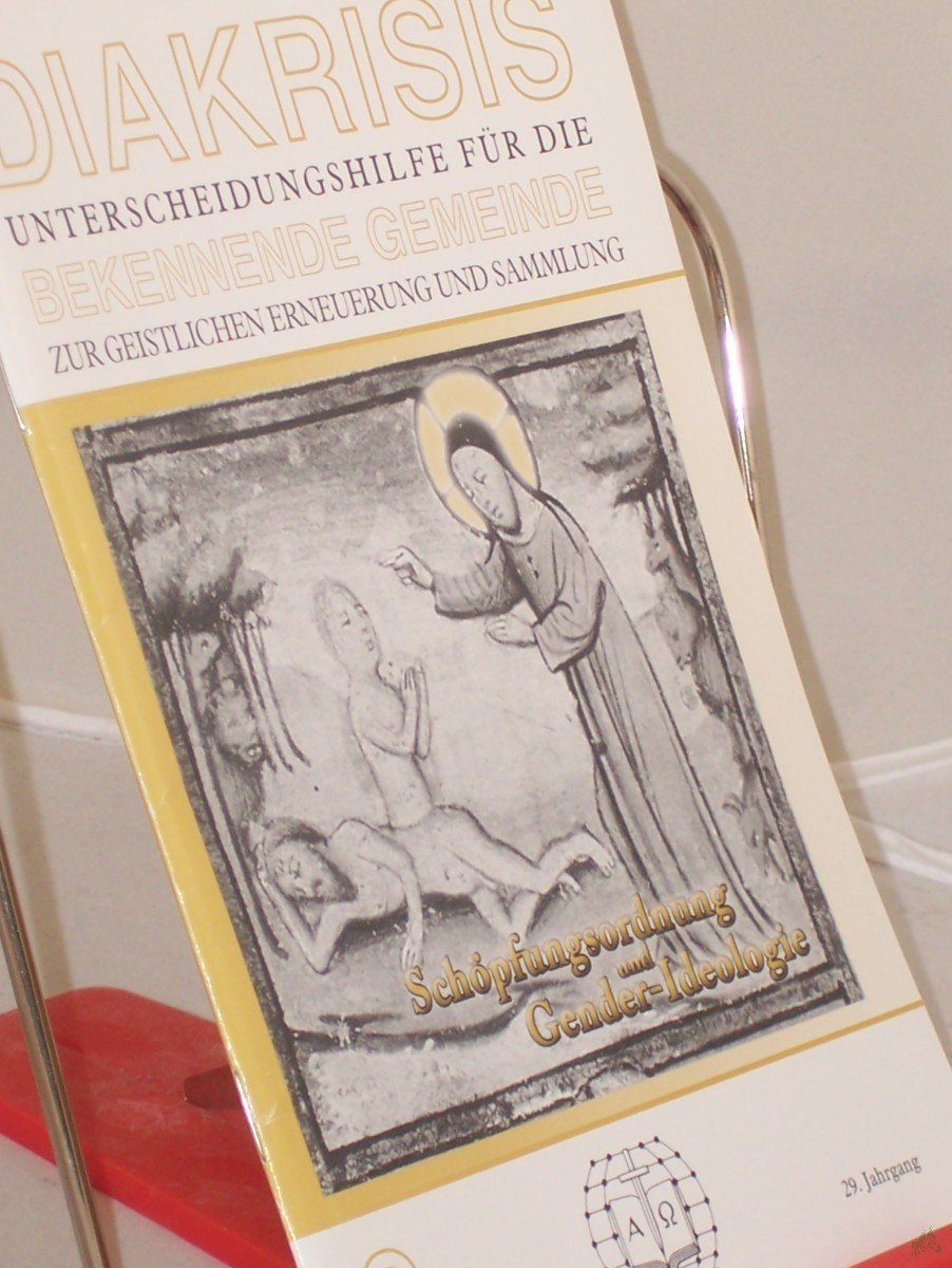 Product image 1 of the product “Diakrisis : Unterscheidungshilfe für die Bekennende Gemeinde zur geistlichen Erneuerung und Sammlung / Hrsg.: Internationale Konferenz Bekennender Gemeinschaften e.V. (IKBG/ICN) ”