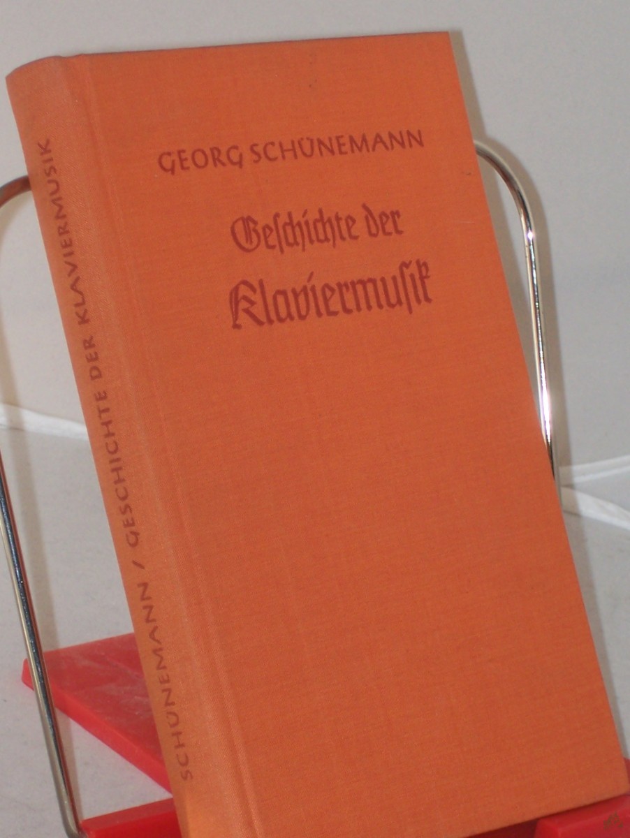 Product image 1 of the product “Geschichte der Klaviermusik / Georg Schünemann ”