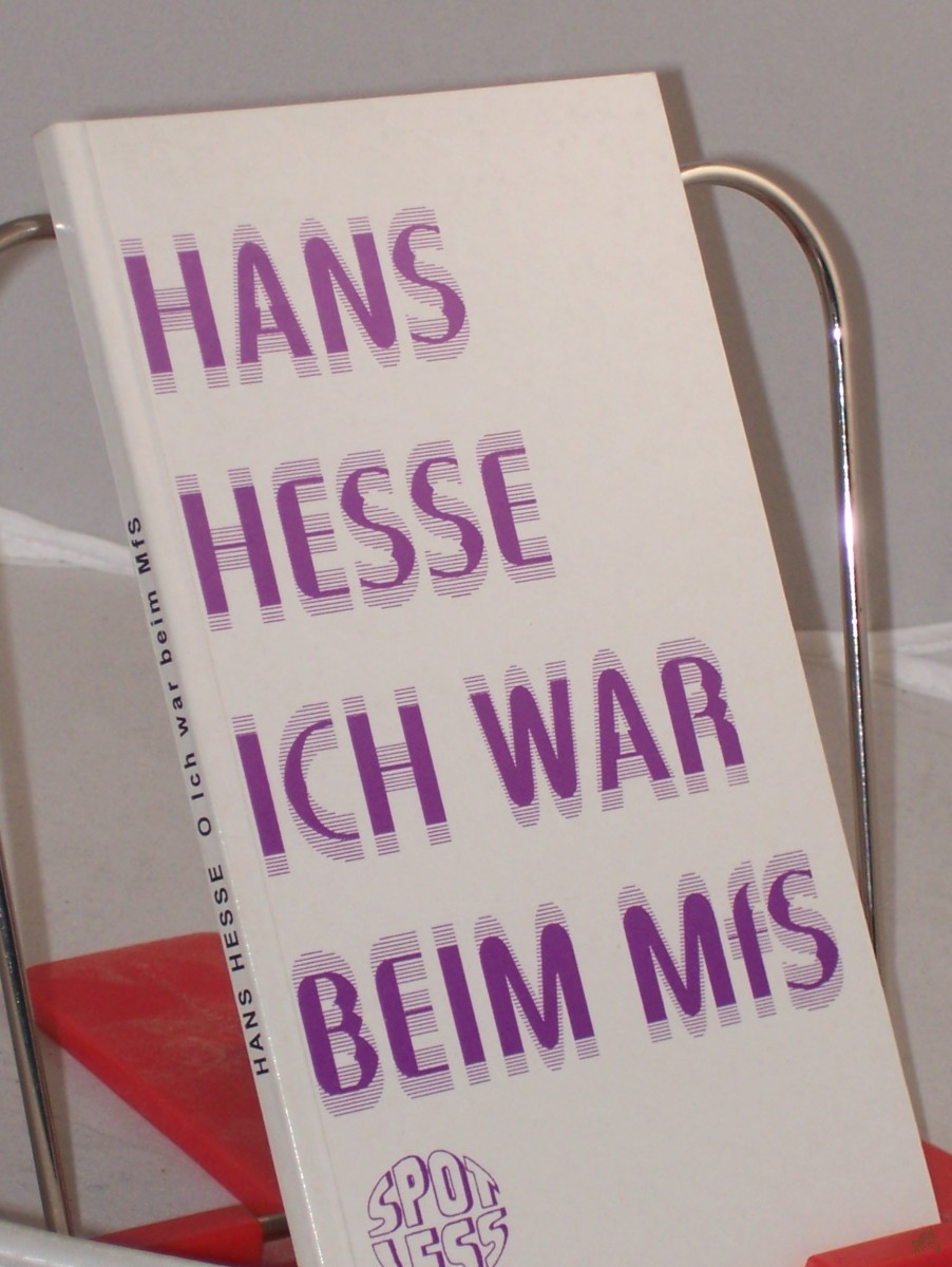 Artikelbild 1 des Artikels “Ich war beim MfS / Hans Hesse “
