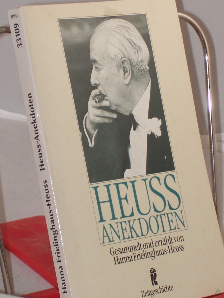 Product image 1 of the product “Heuss-Anekdoten / ges. u. erzählt von Hanna Frielinghaus-Heuss ”