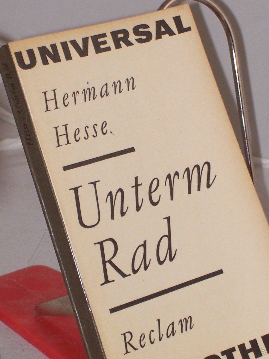 Artikelbild 1 des Artikels “Unterm Rad : Erzählung / Hermann Hesse “