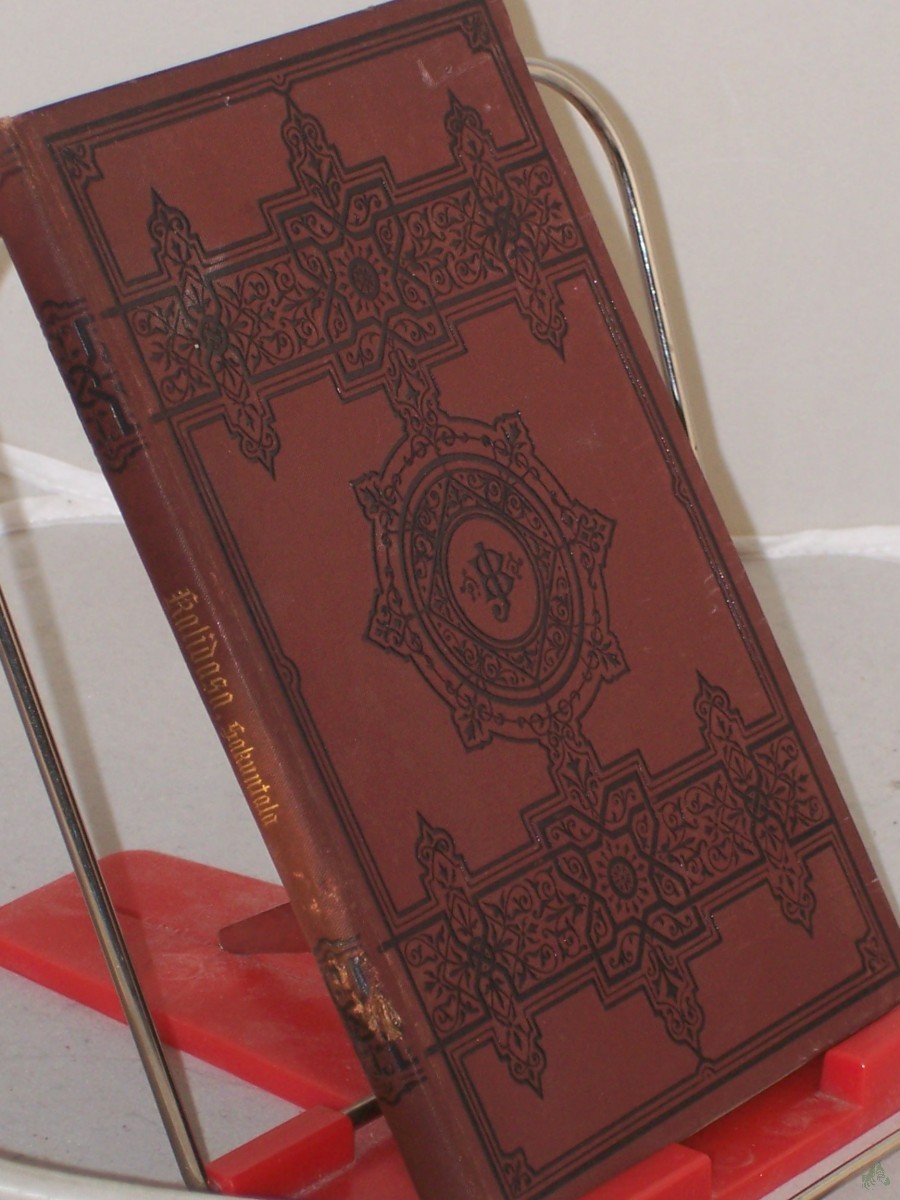 Product image 1 of the product “Kalidasa's Sakuntala. Aus dem Sanskrit und Prakrit metrisch übersetzt und mit Vorwort und Anmerkungen von Ernst Meier. ”
