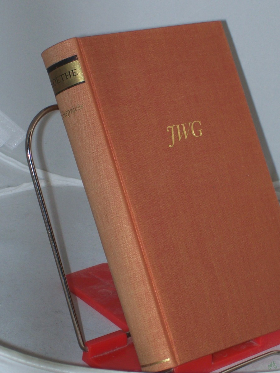 Product image 1 of the product “Gespräche : Johann Wolfgang Goethe / (Herausgeber): Ernst Johann ”