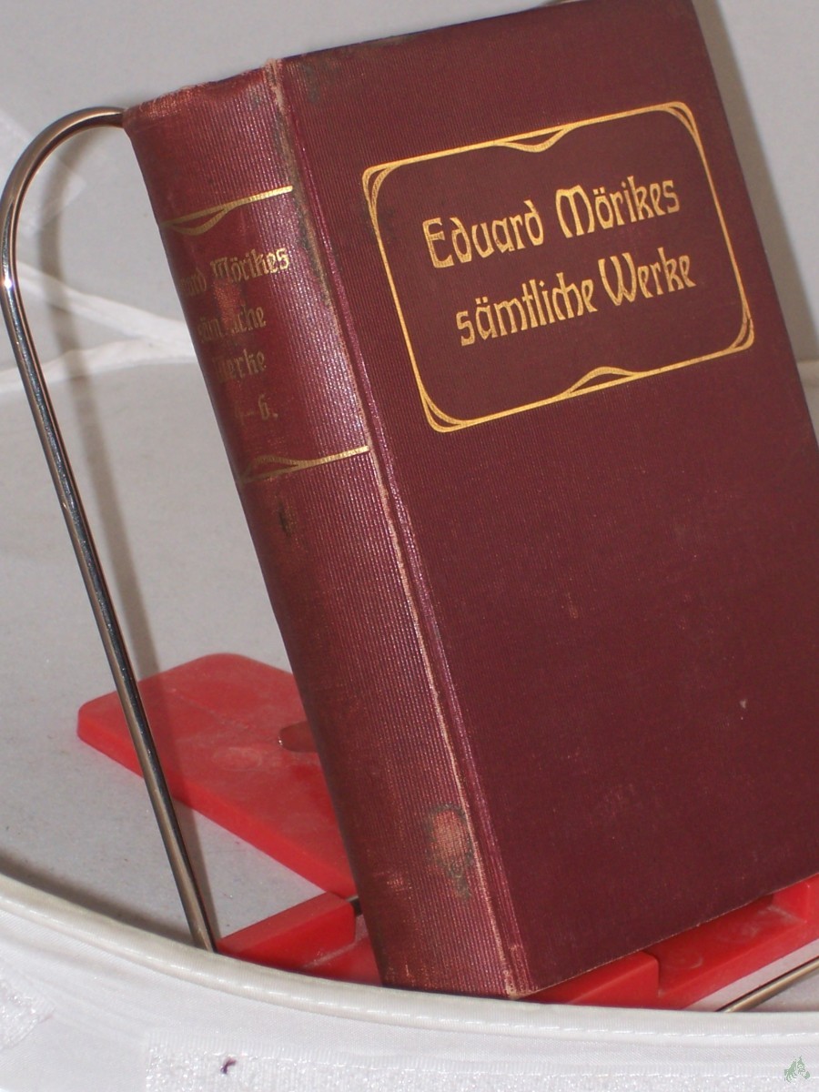 Artikelbild 1 des Artikels “Sämtliche Werke in 6 Teilen / Eduard Mörike. Hrsg. von Rudolf Krauß “