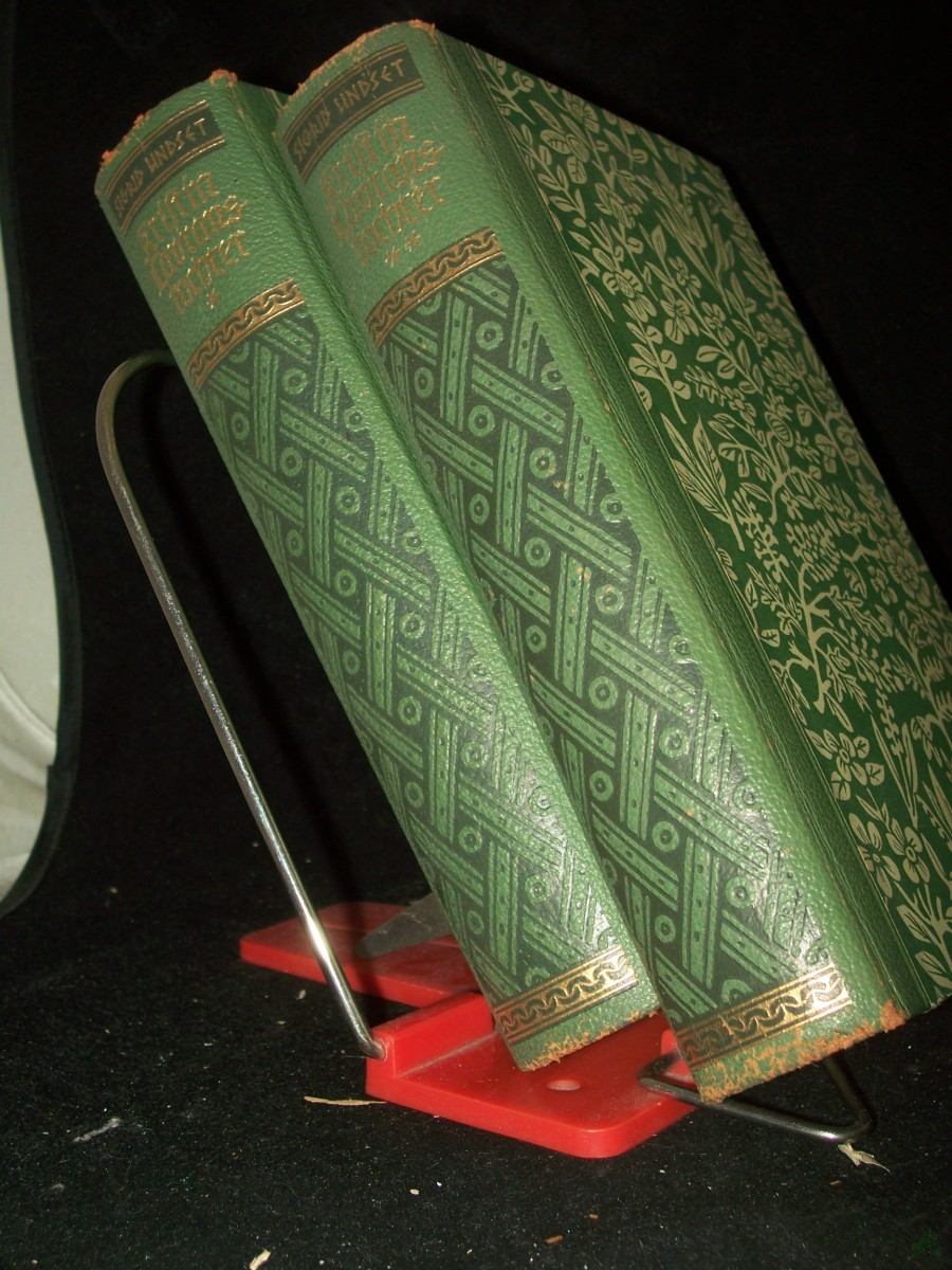 Artikelbild 1 des Artikels “Kristin Lavranstochter: 2 Bände Bd. 1. 2. / Sigrid Undset. Hrsg. v. J. Sandmeier. Berecht. Übertr. aus d. Norweg. v. J. Sandmeier ; Seiten Angermann “
