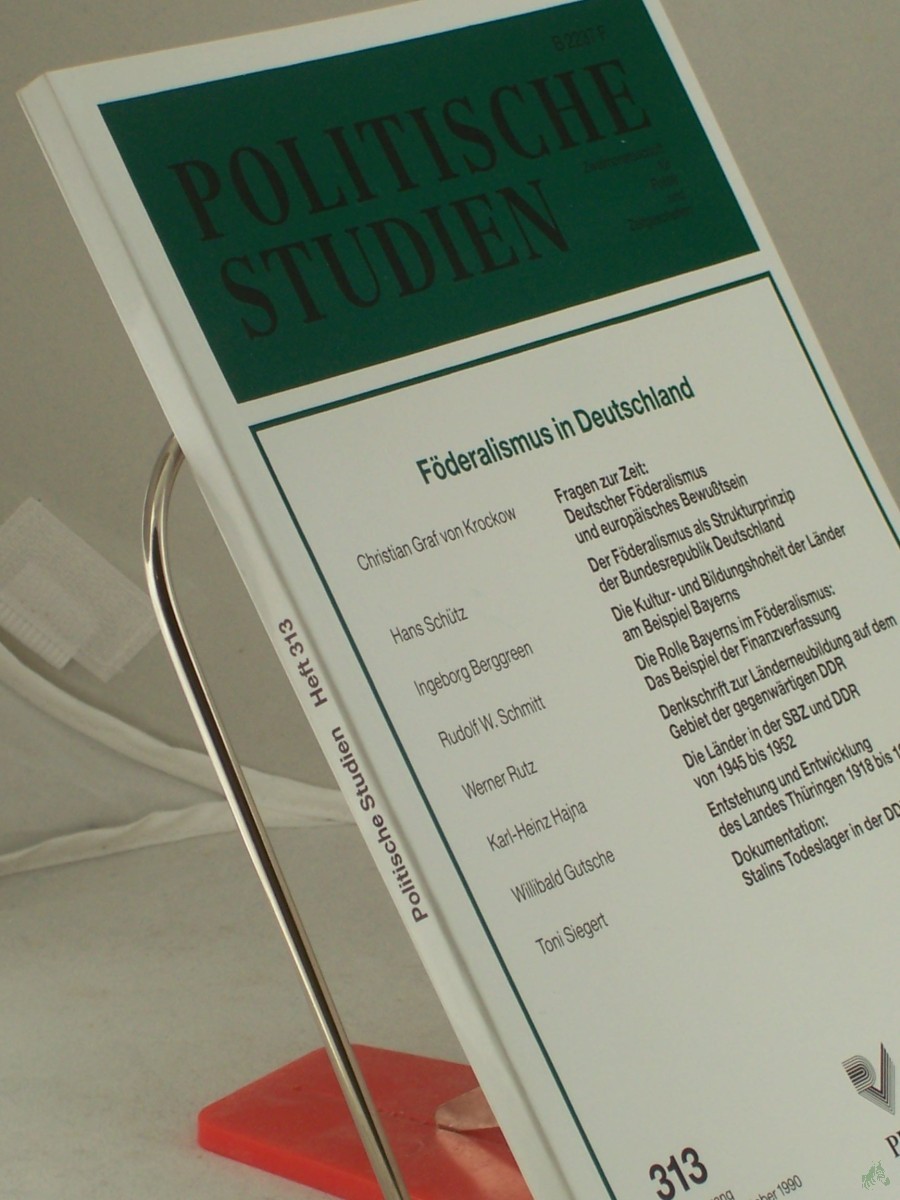 Product image 1 of the product “9/10 1990, Föderalismus in Deutschland ”
