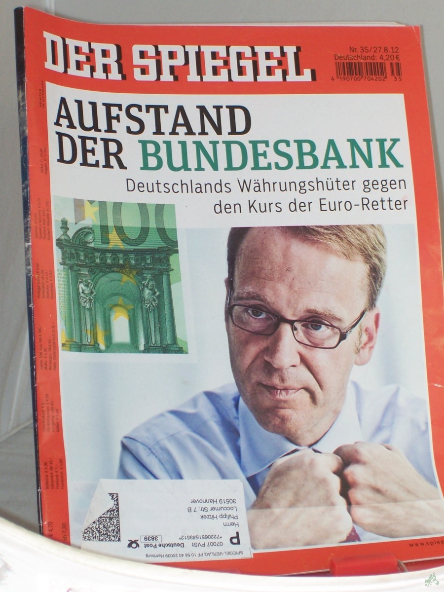 Product image 1 of the product “35/2012, Aufstand der Bundesbank ”