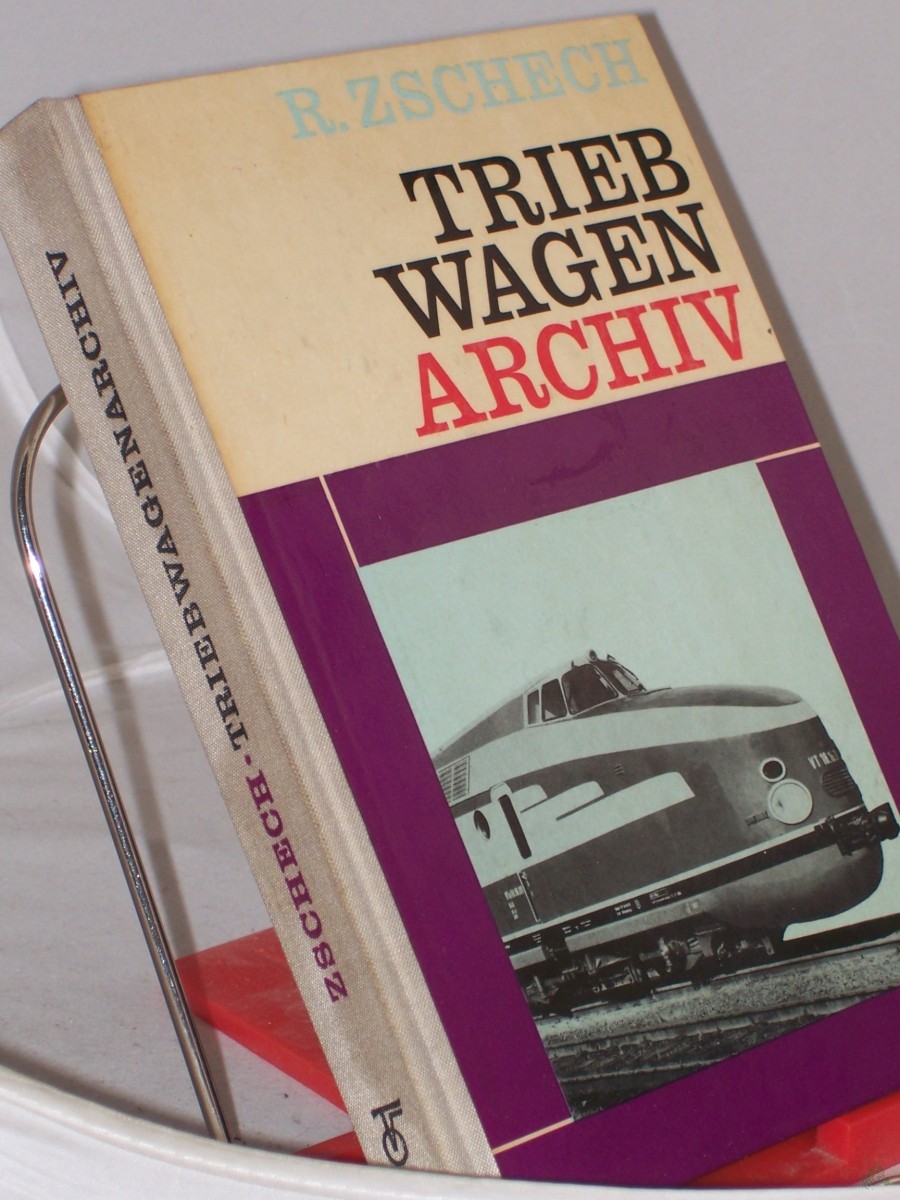 Product image 1 of the product “Triebwagen-Archiv : Dampftriebwagen, elektrische Triebwagen, Akkumulatortriebwagen, Verbrennungstriebwagen / Rainer Zschech ”
