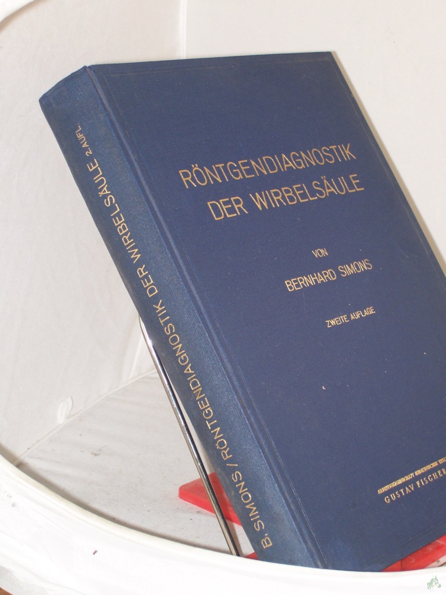 Artikelbild 1 des Artikels “Röntgendiagnostik der Wirbelsäule / B. Simons “