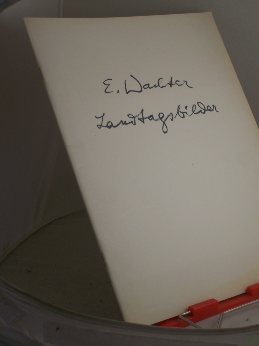 Artikelbild 1 des Artikels “Landtagsbilder : die Werke von Emil Wachter im Haus der Abgeordneten in Stuttgart “