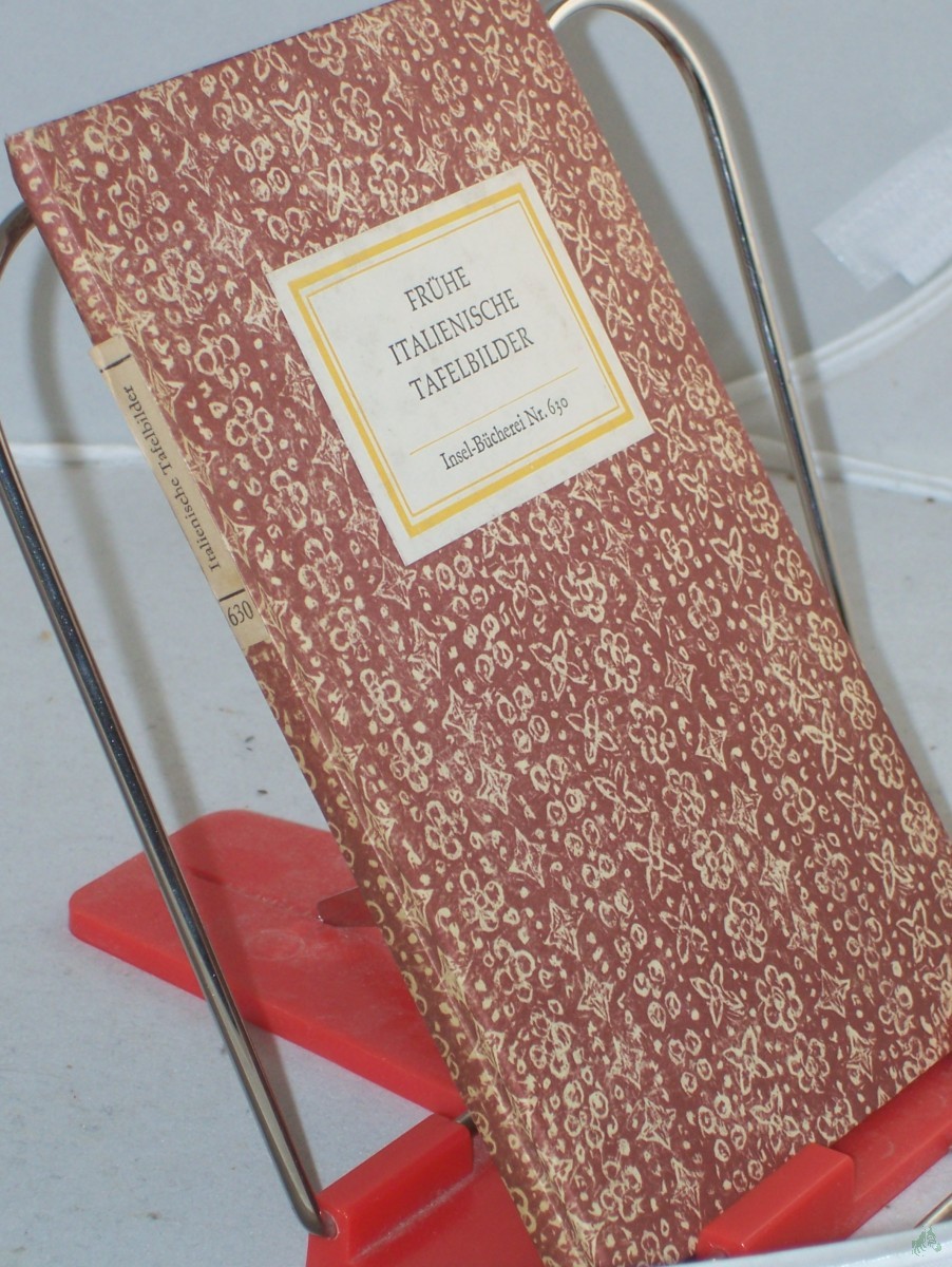 Product image 1 of the product “Frühe italienische Tafelbilder : 20 Meisterwerke des Lindenau-Museums in Altenburg / Hrsg. von Robert Oertel ”