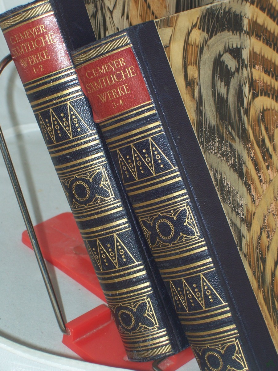 Artikelbild 1 des Artikels “Sämtliche Werke : In 4 Bänden in 2 Büchern / Conrad Ferdinand Meyer. Mit e. Einf. von Robert Faesi Mehrteiliges Werk “