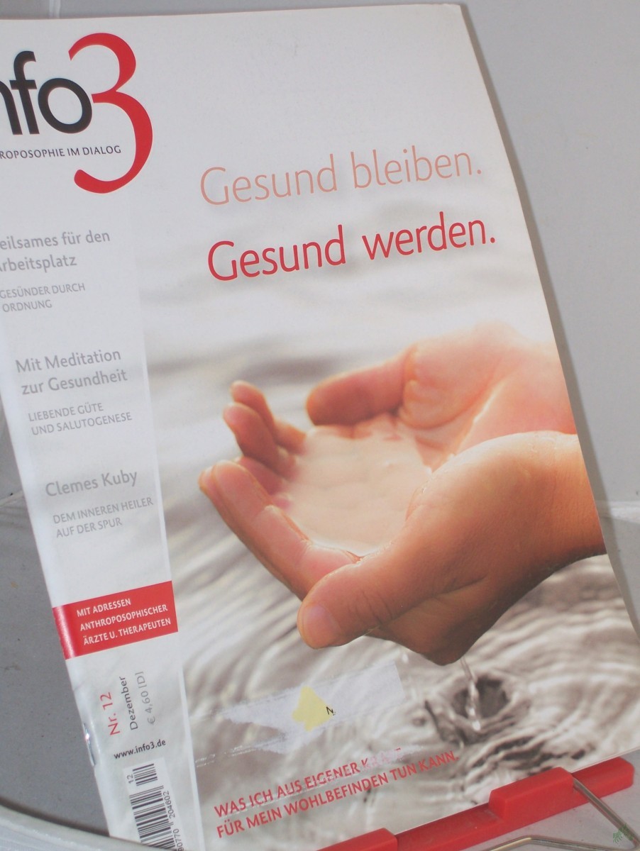 Artikelbild 1 des Artikels “12/2008, Gesund bleiben, gesund werden “