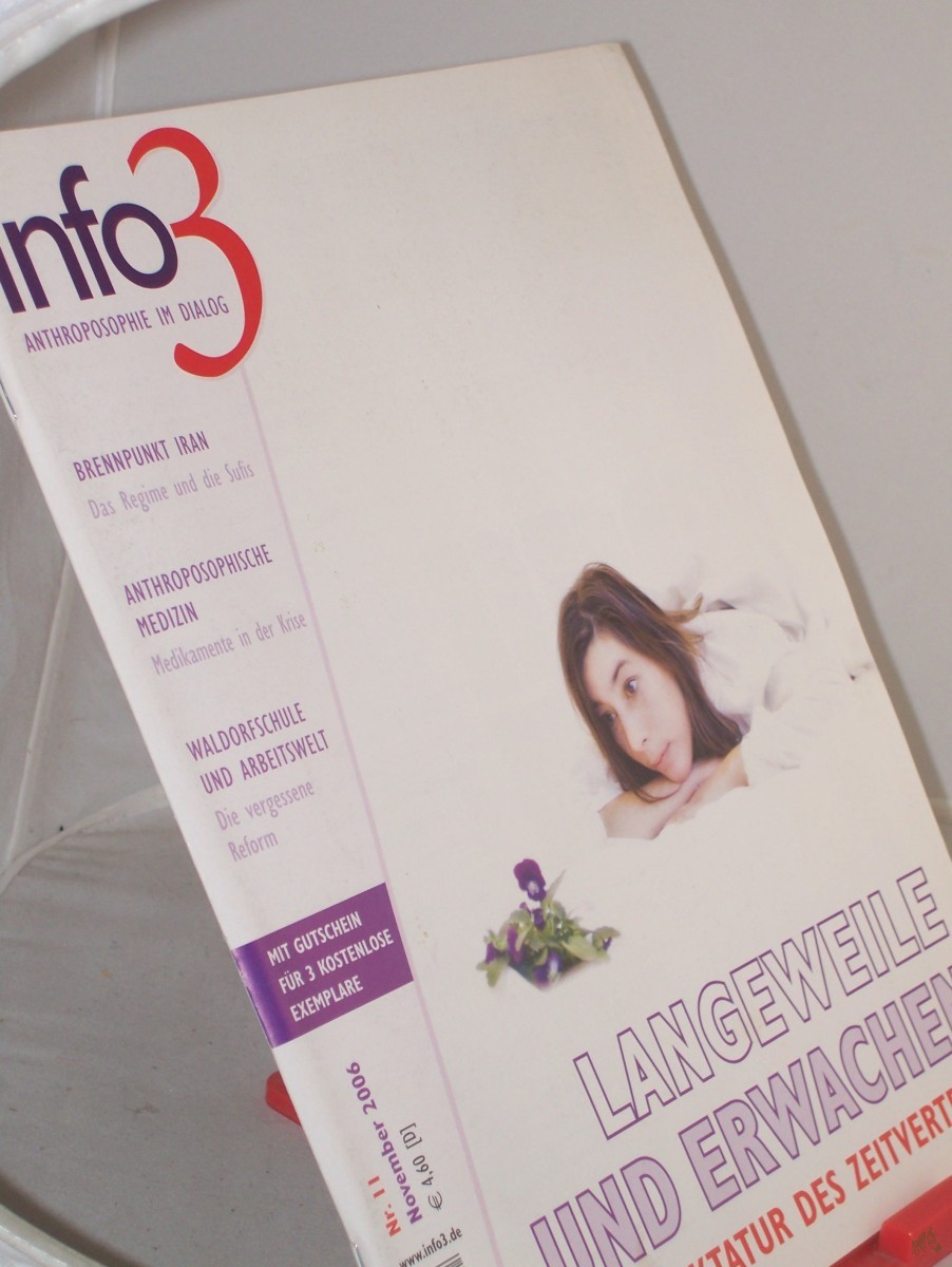 Artikelbild 1 des Artikels “11/2006, Langeweile und Erwachen “