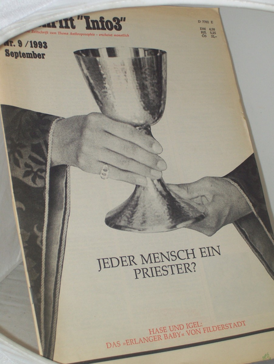 Artikelbild 1 des Artikels “9/1993, Jeder Mensch ein Priester? “