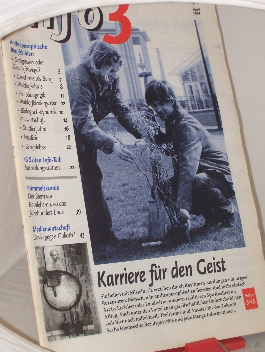 Artikelbild 1 des Artikels “4/1998, Karriere für den Geist “