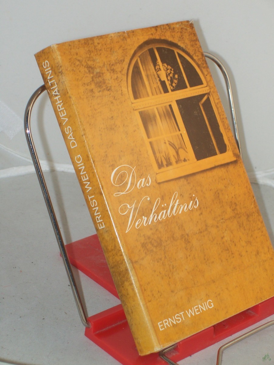 Product image 1 of the product “Das Verhältnis : Roman / Ernst Wenig ”