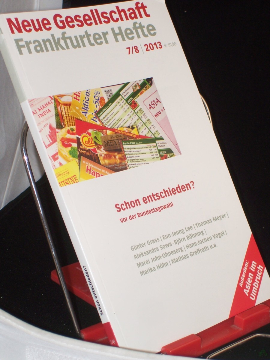 Artikelbild 1 des Artikels “7/8 2013, Schon entschieden? “