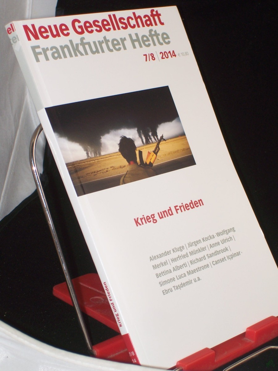 Artikelbild 1 des Artikels “7/8 2014, krieg und Frieden “